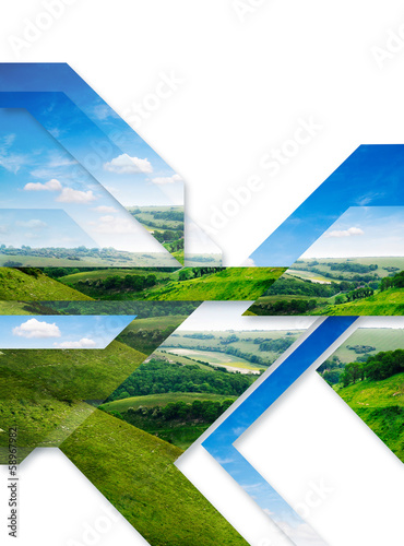 Photo: land sky composition land sky composition