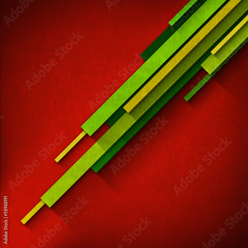 Illustration: Diagonal Overlapped Stripes - Red Velvet Diagonal Overlapped Stripes - Red Velvet