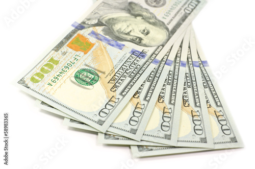 Photo: New 100 $ cash New 100 $ cash
