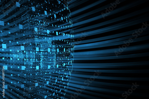Illustration: Abstract business science or technology background Abstract business science or technology background