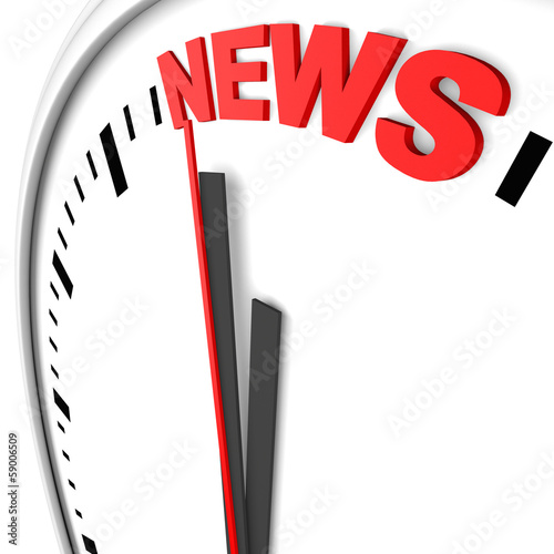 Illustration: news, uhr, aktuell, nachricht, news, uhr, aktuell, nachricht,