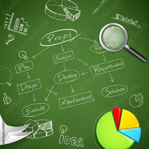 Vector: Business Background Business Background