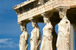 Caryatid sculptures, Acropolis of Athens, Greece Caryatid sculptures, Acropolis of Athens, Greece