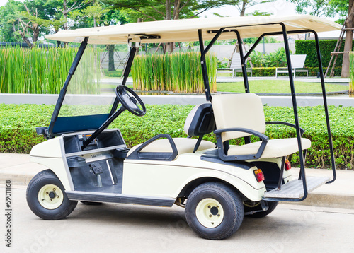 Photo: Golf cart Golf cart