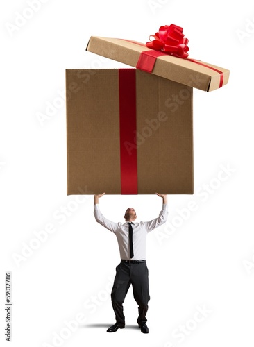 Photo: Big present Big present