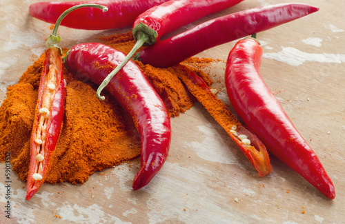Photo: Chili peppers Chili peppers