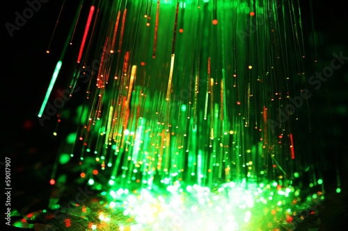 Photo: Fiber optics Fiber optics