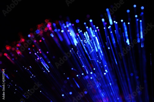 Photo: Fiber optics Fiber optics