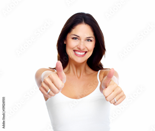 Photo: Young happy woman. Young happy woman.