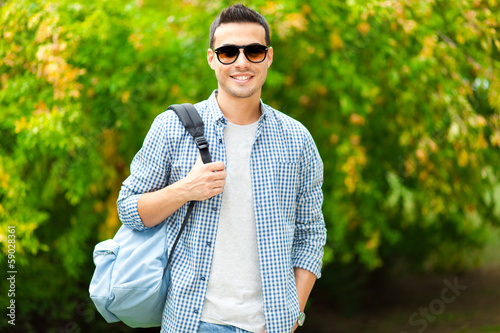 Photo: Smiling student portrait Smiling student portrait