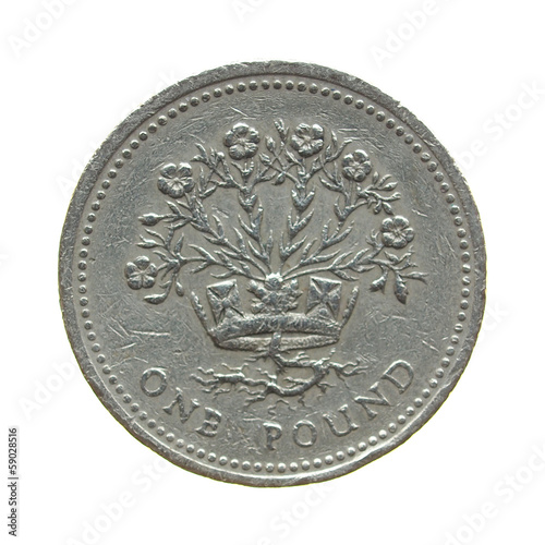 Photo: Coin isolated Coin isolated
