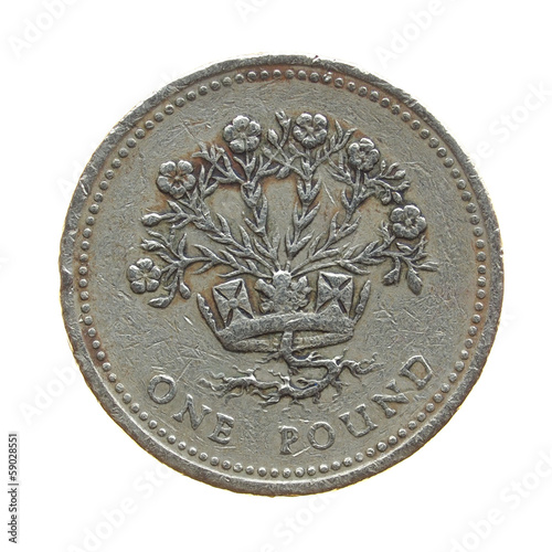 Photo: Coin isolated Coin isolated