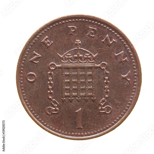 Photo: Coin isolated Coin isolated