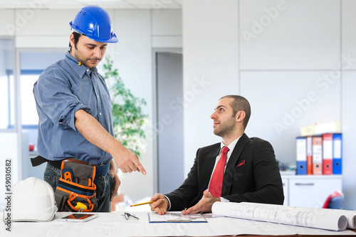 Photo: Construction team Construction team
