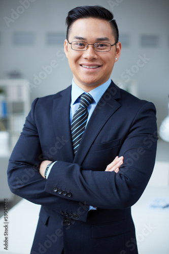 Photo: Confident businessman Confident businessman