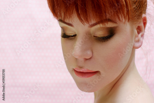Photo: redhead young woman redhead young woman