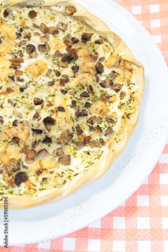 Photo: tarte flambée tarte flambée