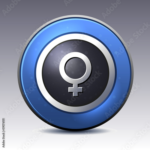 Illustration: Female gender symbol Female gender symbol