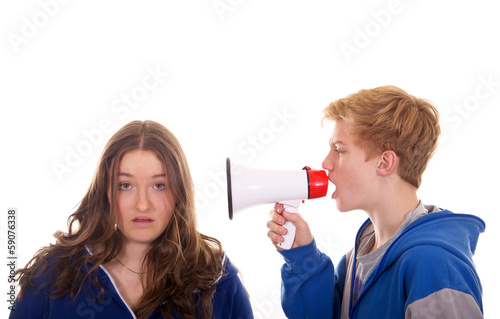 Photo: Mädchen und Junge – Unverständnis Mädchen und Junge – Unverständnis