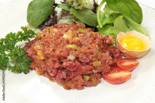 Photo: tartare de boeuf tartare de boeuf