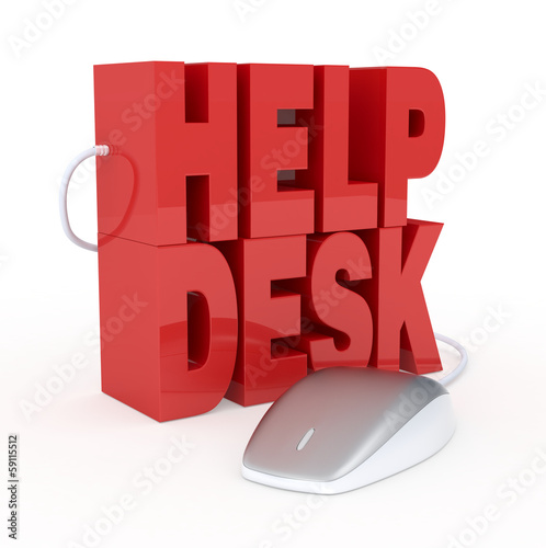 Illustration: help desk help desk