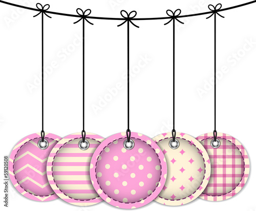 Vector: Christmas labels Christmas labels