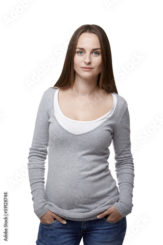 Photo: Beautiful woman portrait Beautiful woman portrait