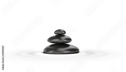 Illustration: Pebbles Stack with Ripples Pebbles Stack with Ripples