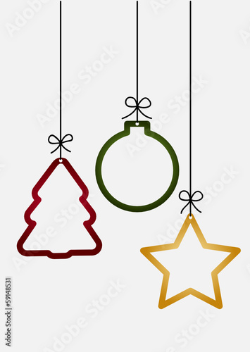 Vector: Weihnachtskarte Weihnachtskarte