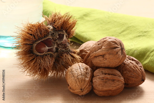 Photo: Castagne e noci Castagne e noci
