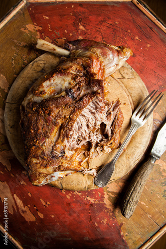 Photo: shoulder of lamb shoulder of lamb