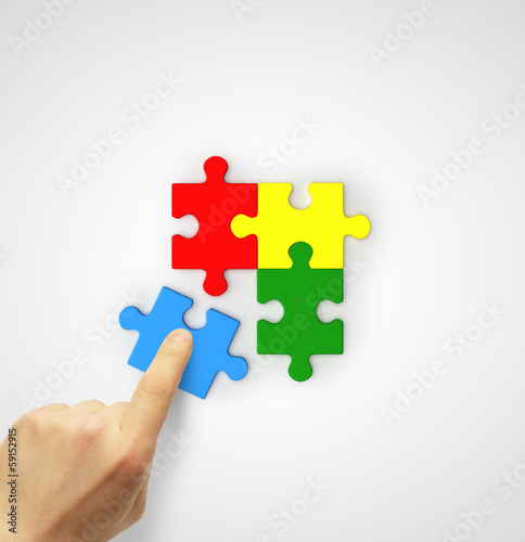 Photo: color puzzle color puzzle