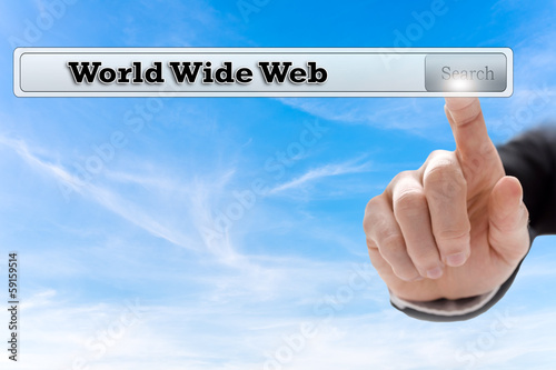 Photo: World wide web World wide web