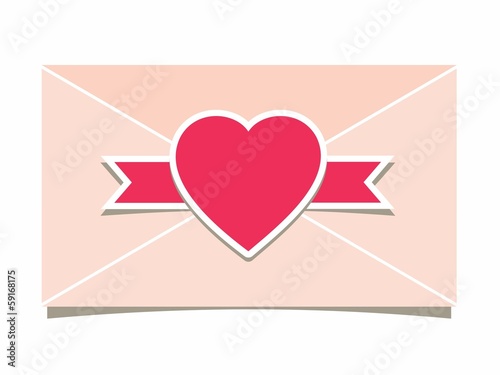 Illustration: Valentine's day card Valentine's day card