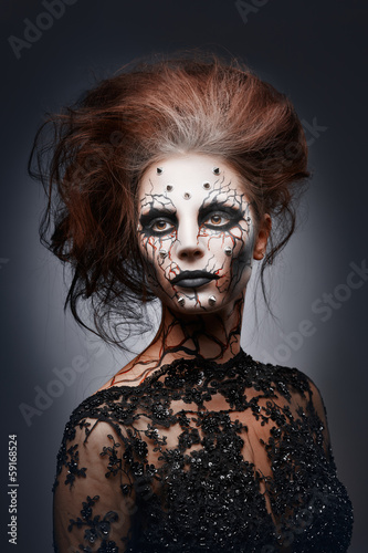 Photo: Creepy queen. Creepy queen.