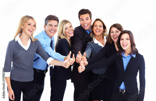 Photo: Group of business people. Group of business people.