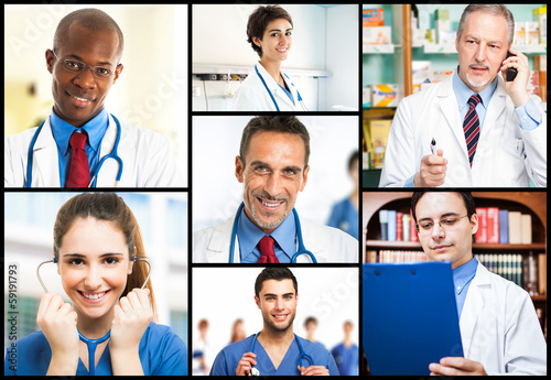 Photo: Doctors at work Doctors at work