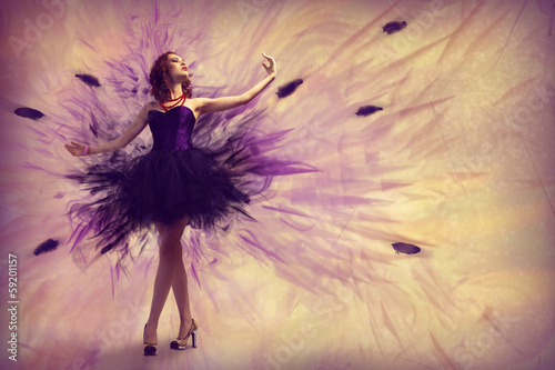 Photo: woman dancing woman dancing