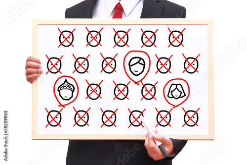 Photo: recruitment person for work recruitment person for work
