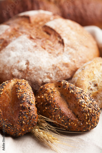 Photo: various healthy bread various healthy bread