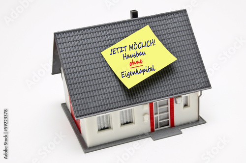 Photo: Hausbau ohne Eigenkapital Hausbau ohne Eigenkapital