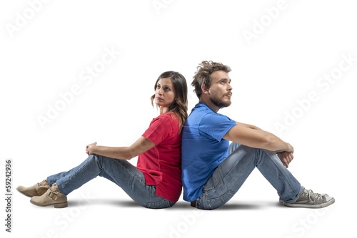 Photo: Couple who thinks Couple who thinks