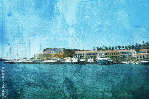 Photo: grunge boats grunge boats