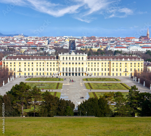 Photo: Schoenbrunn Palace Schoenbrunn Palace