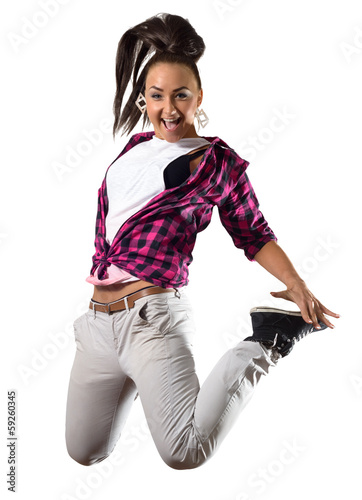 Photo: Young woman dancer Young woman dancer