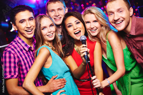 Photo: Singing together Singing together