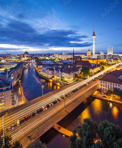 Photo: Berlin, Germany Skyline Scene Berlin, Germany Skyline Scene