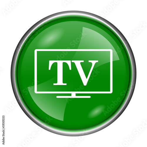 Illustration: TV icon TV icon