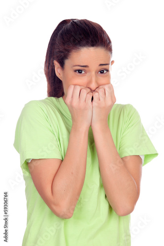 Photo: Terrified woman Terrified woman