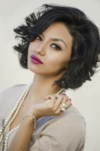 Photo: Beautiful exotic young woman Beautiful exotic young woman